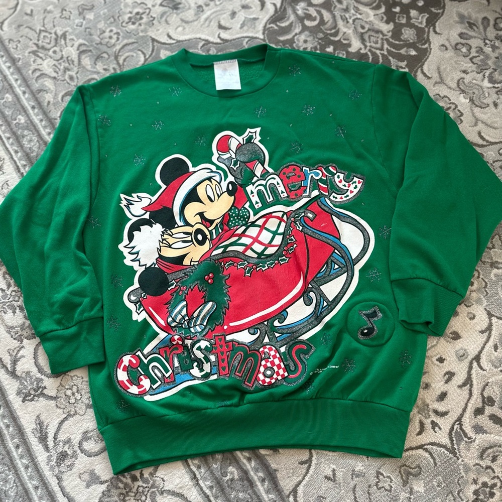 Vintage Disney Christmas Sweatshirt